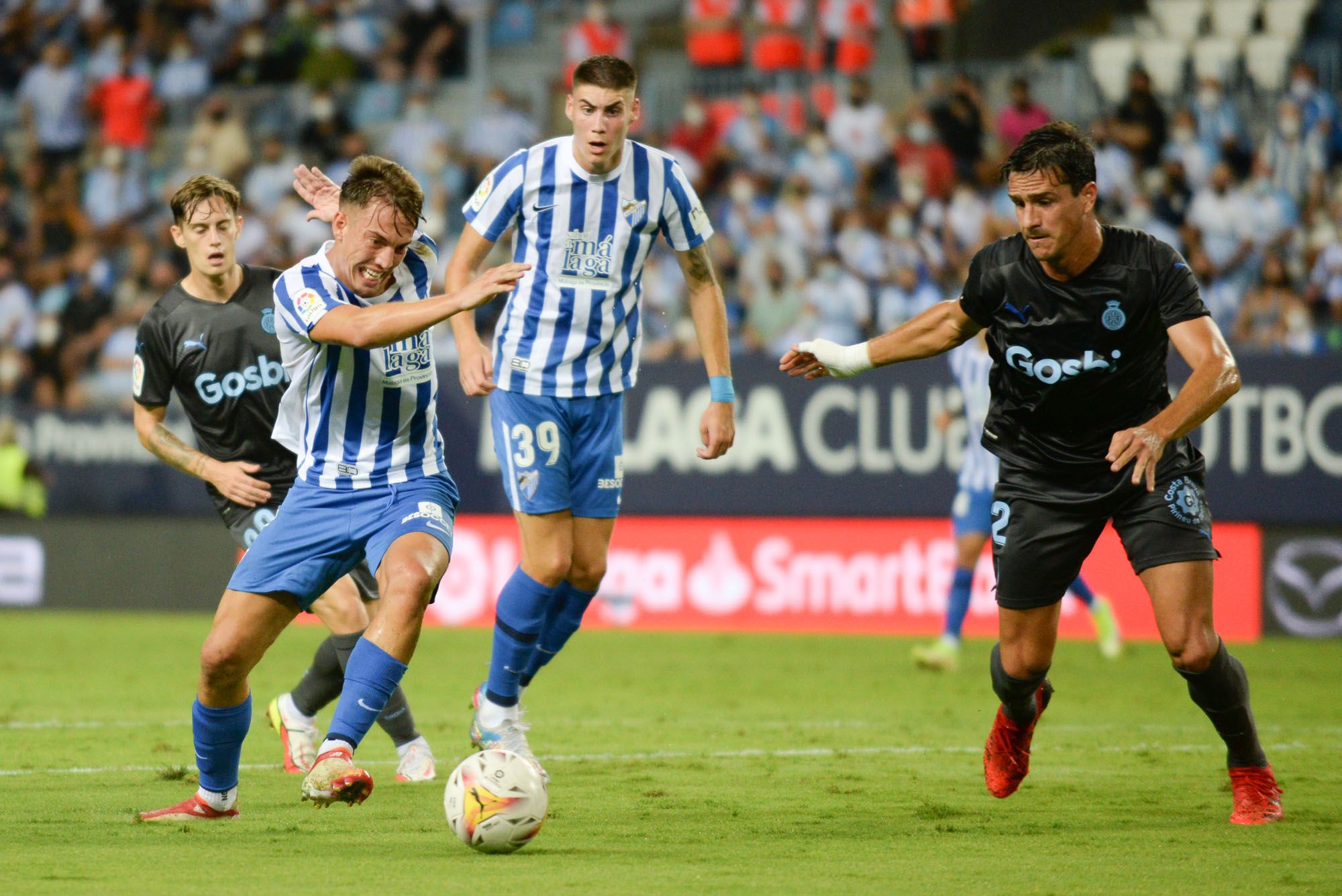 Las imágenes del Málaga CF - Girona