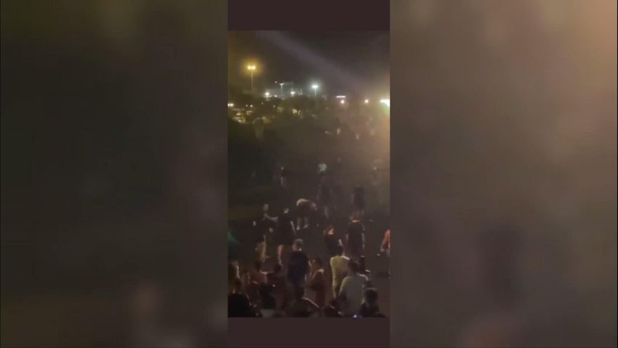 They are looking for those responsible for a pitched battle in a disco in the Canary Islands