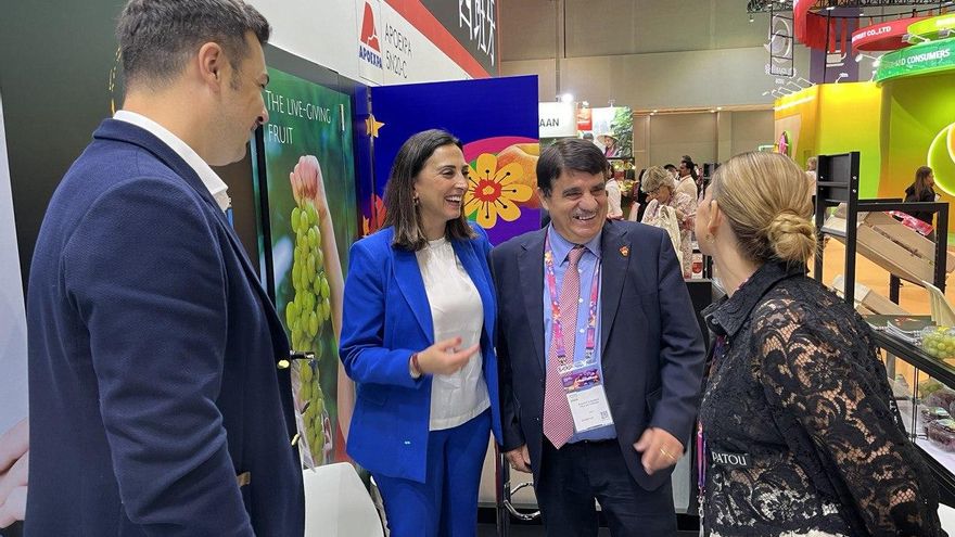 Éxito de la delegación de la Región en la feria Asia Fruit LogIstica de Hong Kong