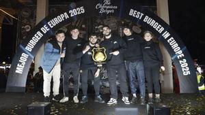 Nolitos gana el premio a Mejor Hamburguesa de Europa en la final europea de The Champions Burger 2025 celebrada en el Parc del Fòrum de Barcelona