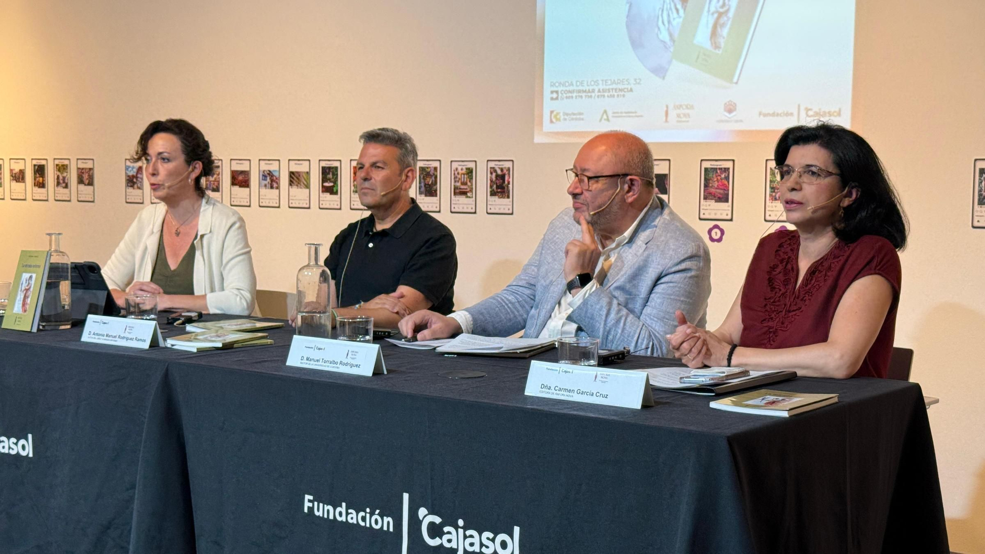 Presentación de 'La mirada enferma', el nuevo libro del escritor y profesor de Derecho de la UCO Antonio Manuel Rodríguez Ramos