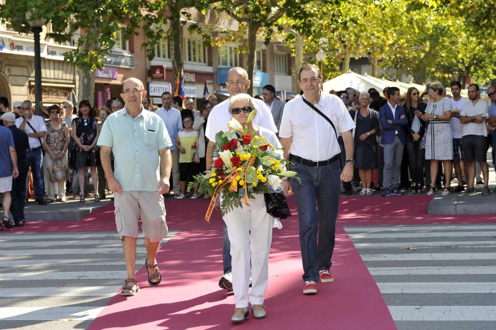 Les ofrenes de la Diada a Manresa