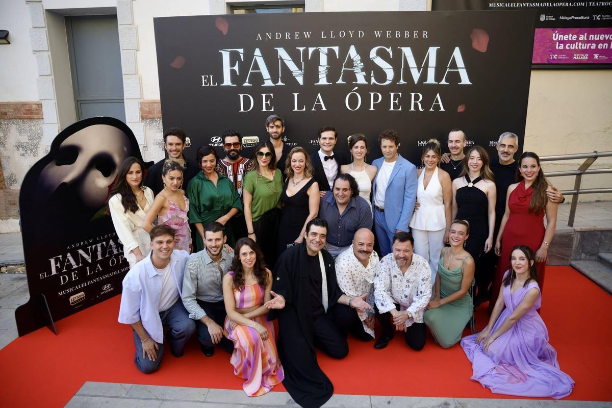 Estreno de la ópera El Fantasma de la Ópera en el Teatro Cervantes Estreno de la ópera El Fantasma de la Ópera en el Teatro Cervantes