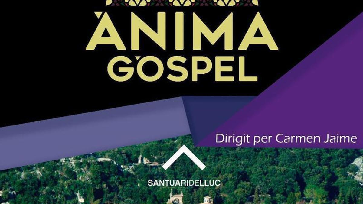 Cartel del concierto de Ànima Góspel