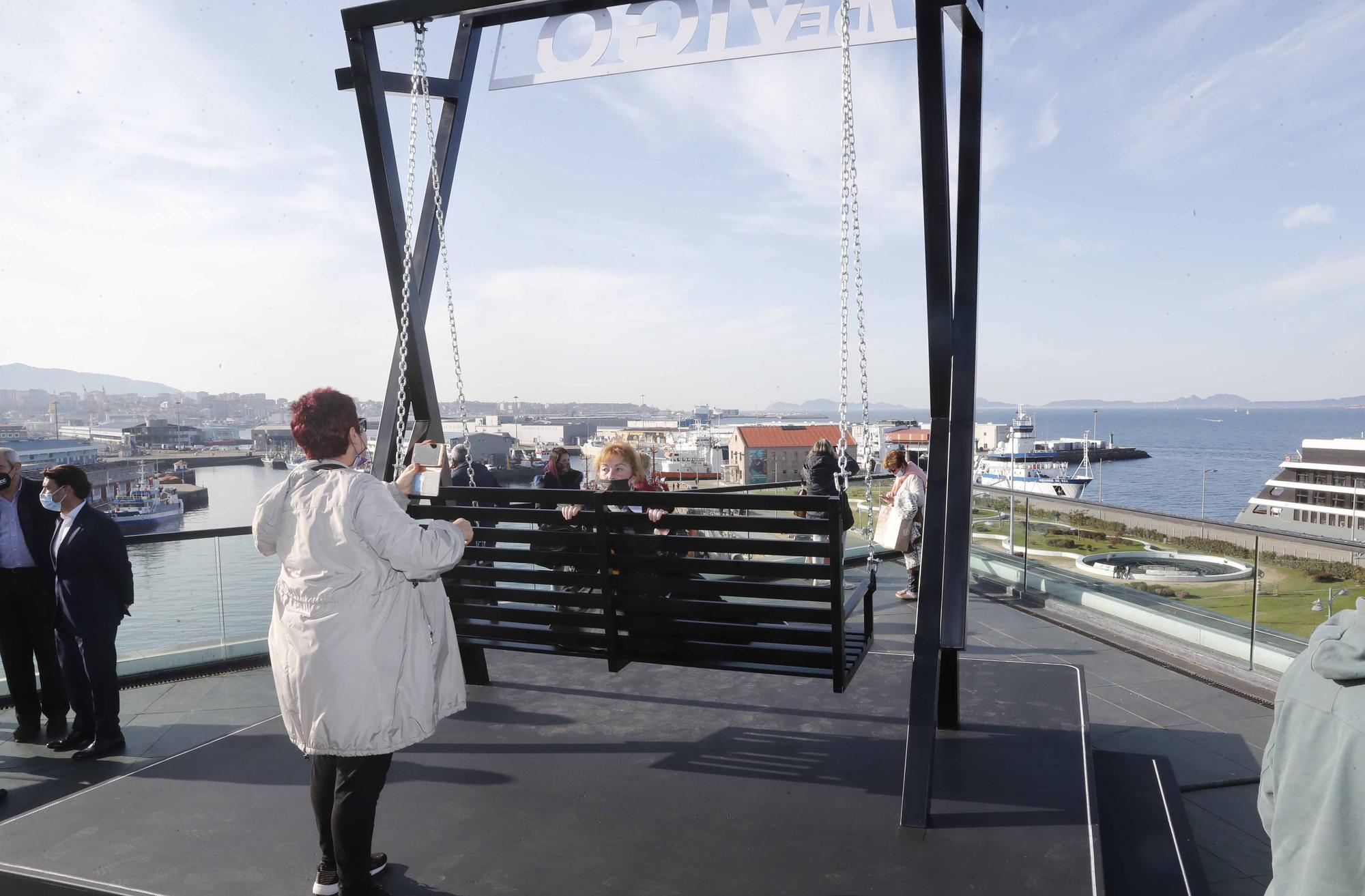 Vigo también tiene su selfie-columpio con vistas