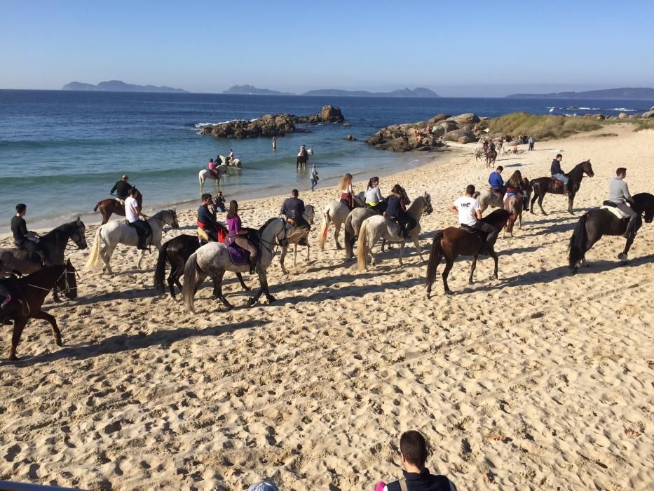 Los caballos toman Samil