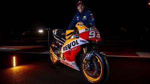 Marc Márquez, con su primera Honda de MotoGP