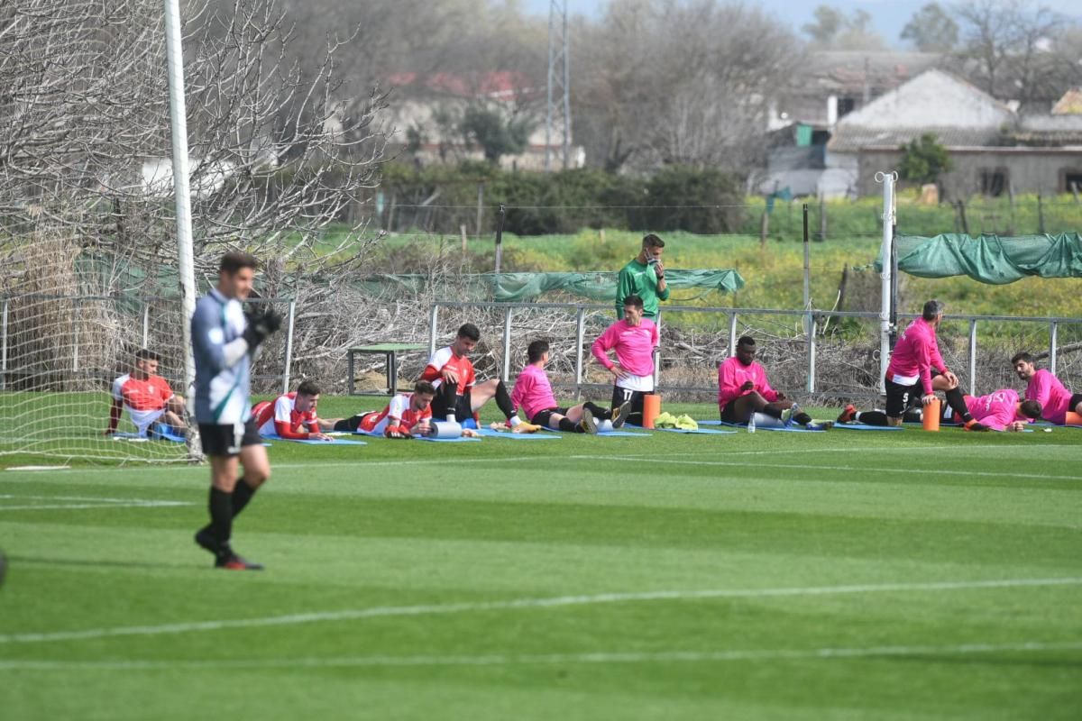 En imágenes, partidillo entre el Córdoba Cf y el filial.