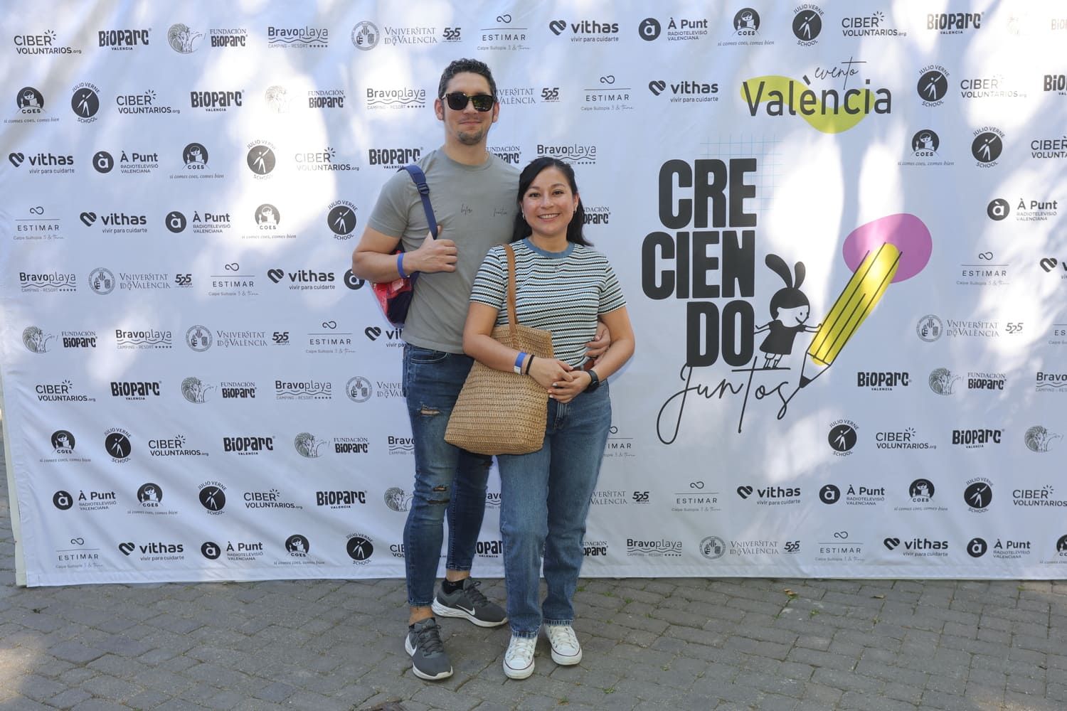 'Creciendo Juntos' en Bioparc València: photocall de todos los asistentes