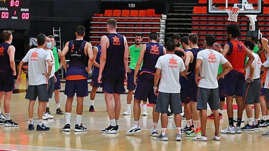 Todo listo para el primer amistoso del Valencia Basket