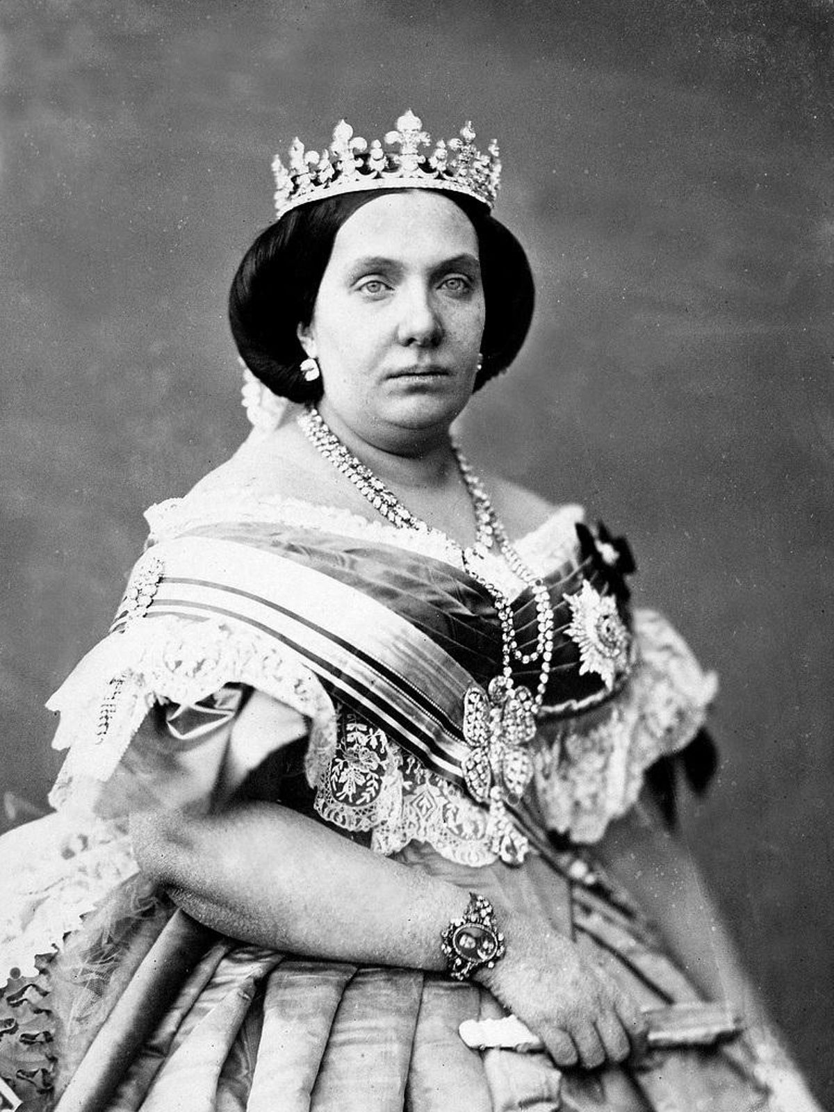 Una imatge d'Isabel II