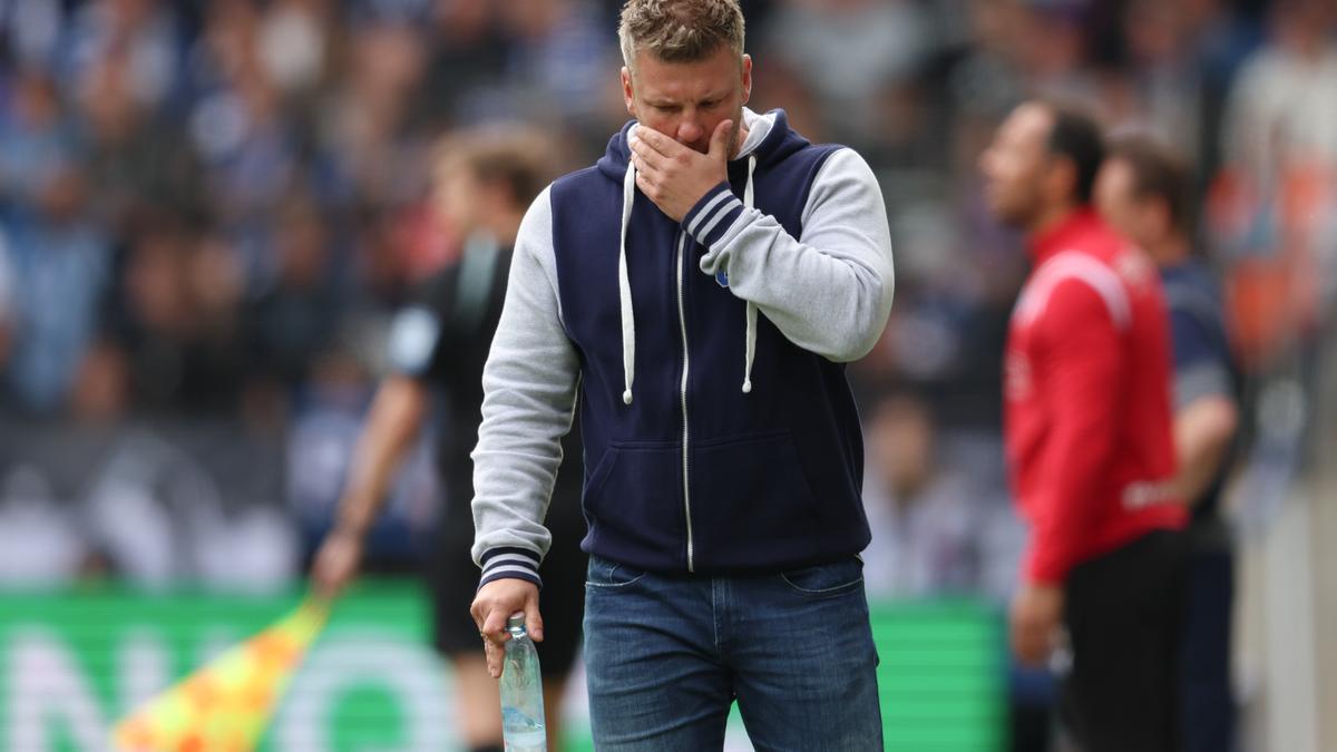 Lukas Kwasniok kehrt am Sonntag zum ersten Training auf den Platz zurück.