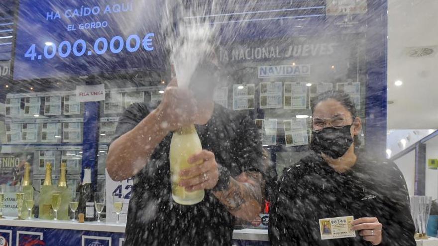 El Gordo de la Lotería de Navidad cae en Las Palmas de Gran Canaria