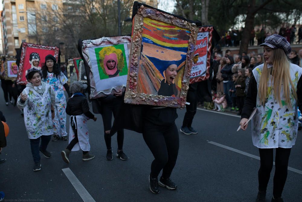 Primer desfile de carnaval en Zamora