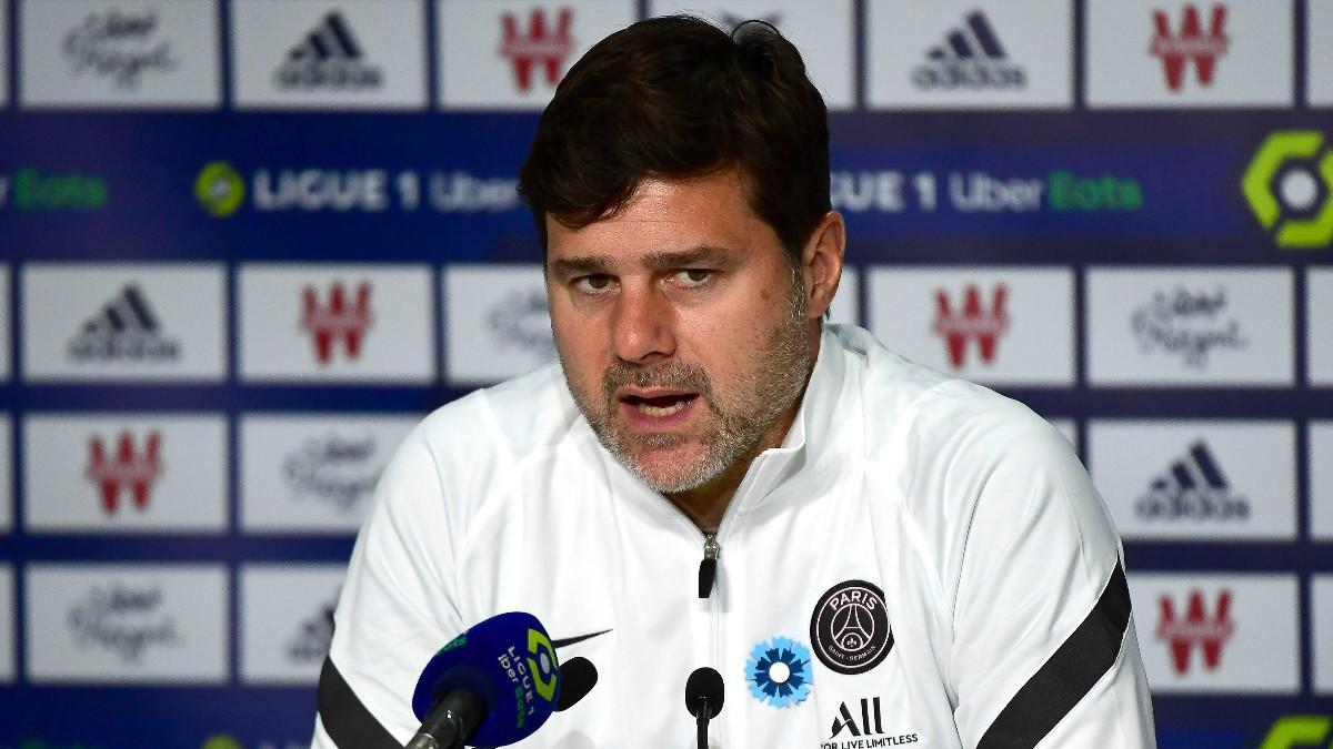 Pochettino, en rueda de prensa