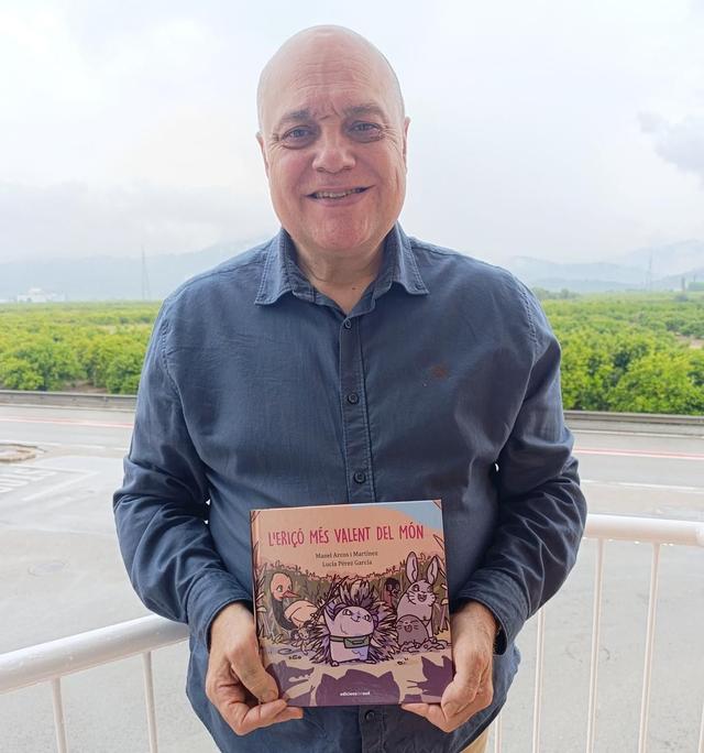 Manel Arcos con su nueva historia.