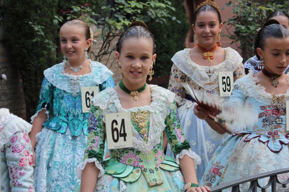 Los Jardines de Monforte acogieron la prueba de las infantiles con moño único