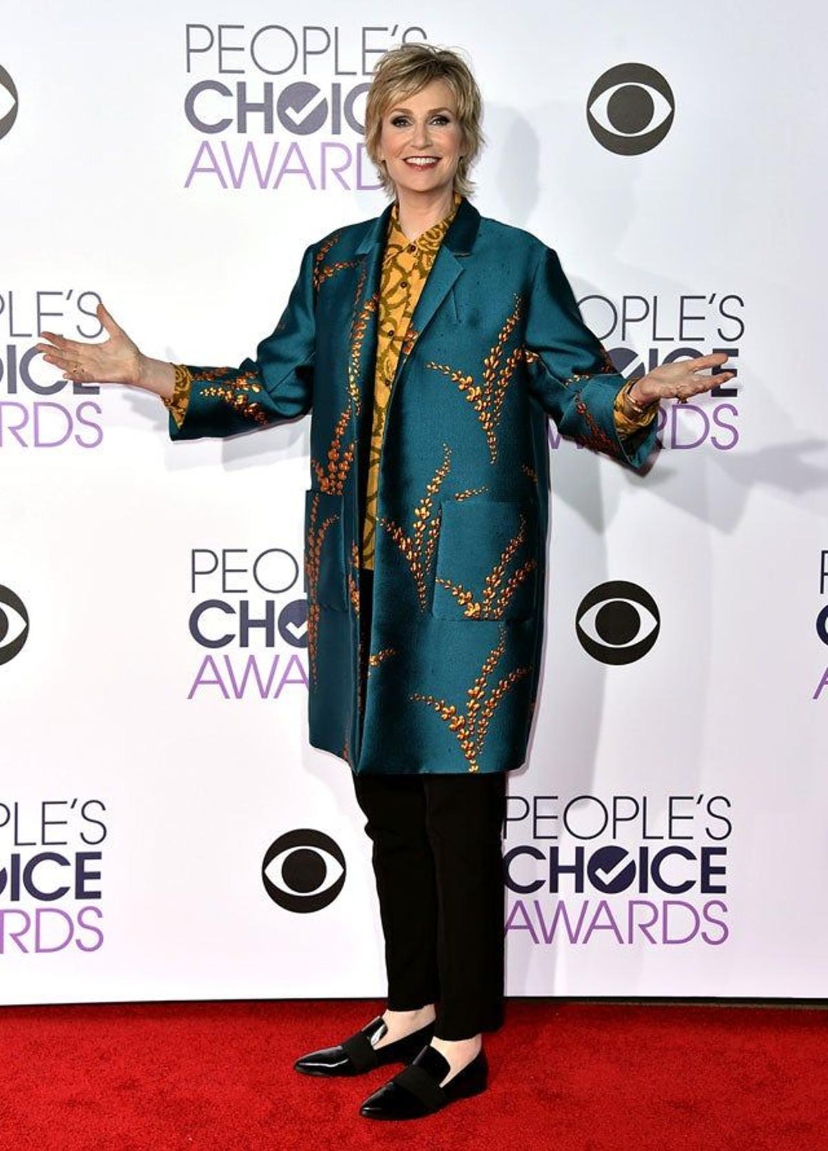 Jane Lynch, en la gala de los People's Choice Awards.