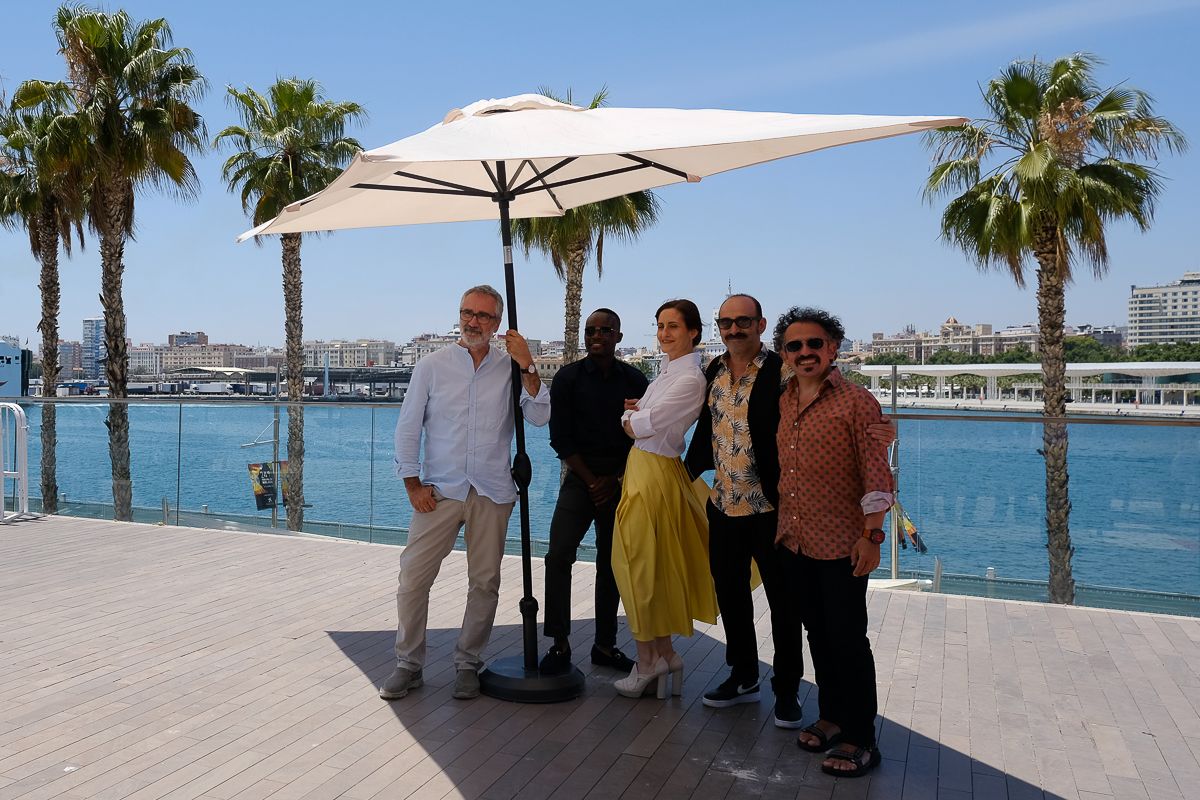 Las imágenes del photocall de 'Historias lamentables' en el Festival de Málaga 2021