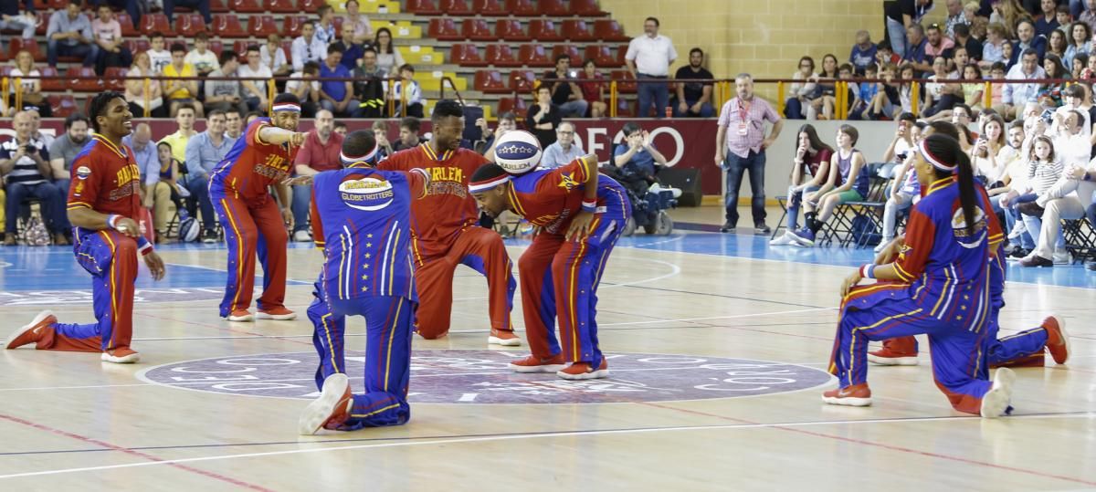 Los Globetrotters dan espectáculo en Vista Alegre