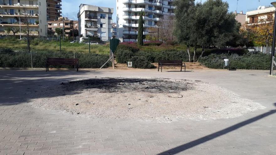 Culpan al Ayuntamiento de Palma de la suciedad del Parque de Son Dameto