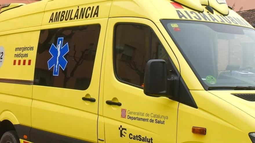 La conductora d&#039;un patinet resulta ferida en un xoc amb un cotxe a Girona