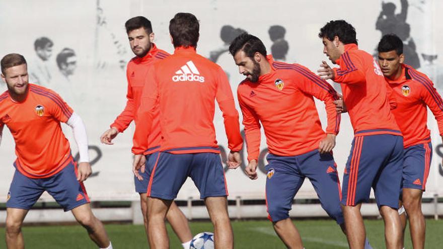 El Valencia CF ya piensa en el partido de Champions