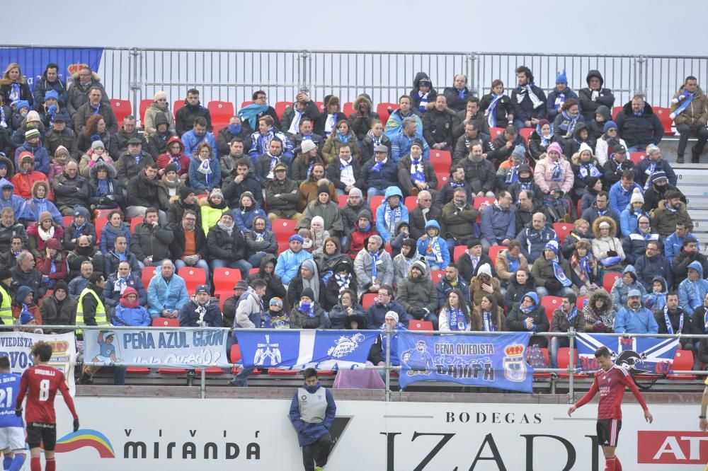 Mirandés - Oviedo, en imágenes