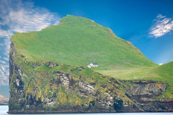 Casa más aislada del mundo, Ellidaey, Islandia