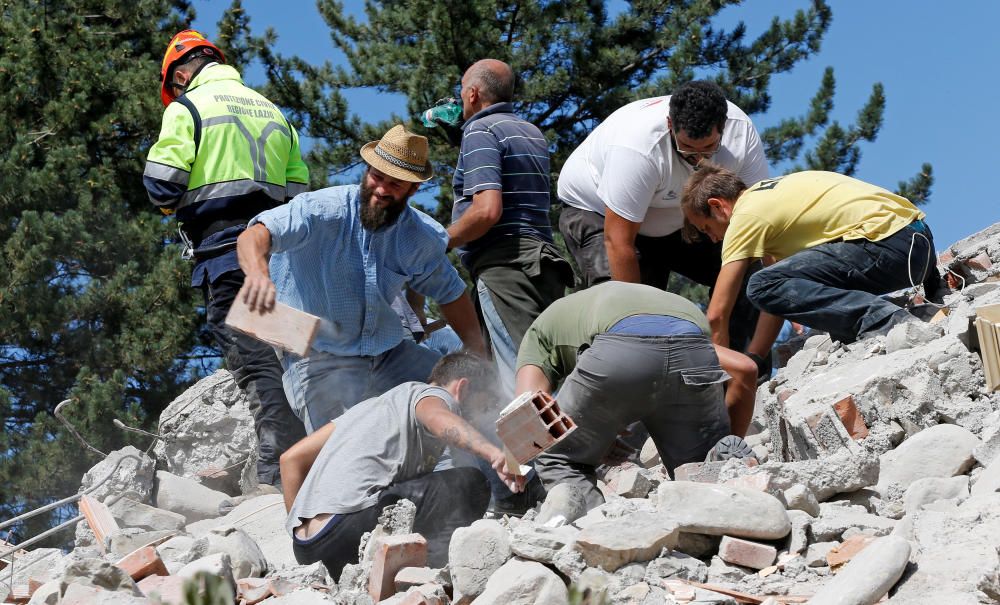 Terremoto en el centro de Italia