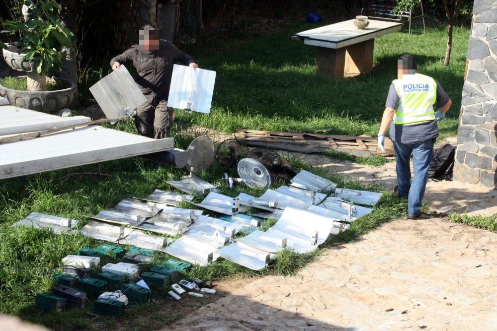 Operatiu dels Mossos contra una xarxa de narcotraficants a la Selva