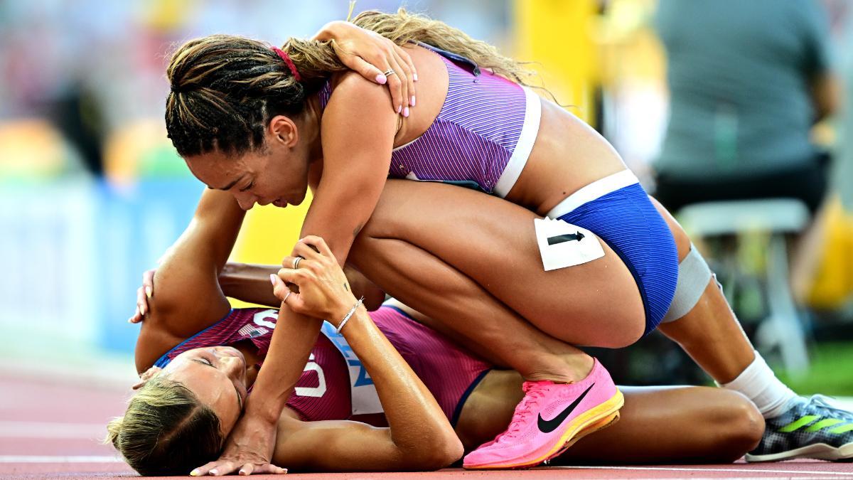 Katarina Johnson-Thompson y Anna Hall dignificaron el atletismo