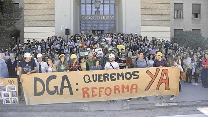 El arreglo del último derrumbe en Filosofía costará 60.000 euros