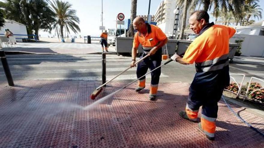 La UTE contrata a treinta personas durante dos meses para una limpieza de choque en Alicante
