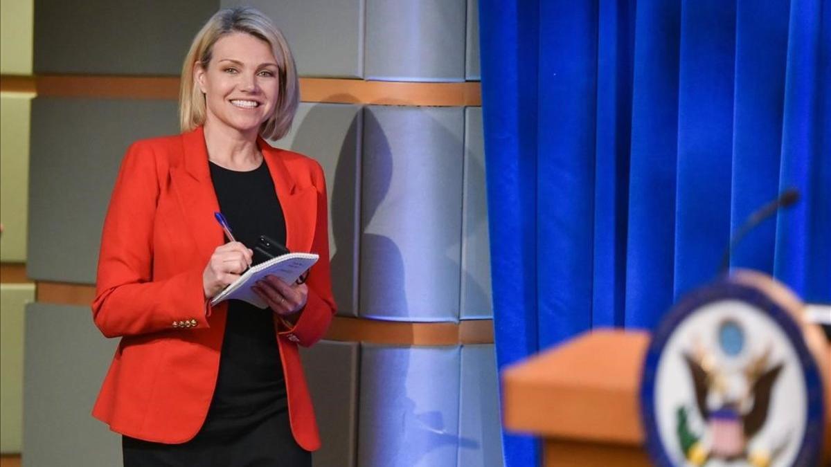 Heather Nauert, candidata de Trump a embajadora ante la ONU.