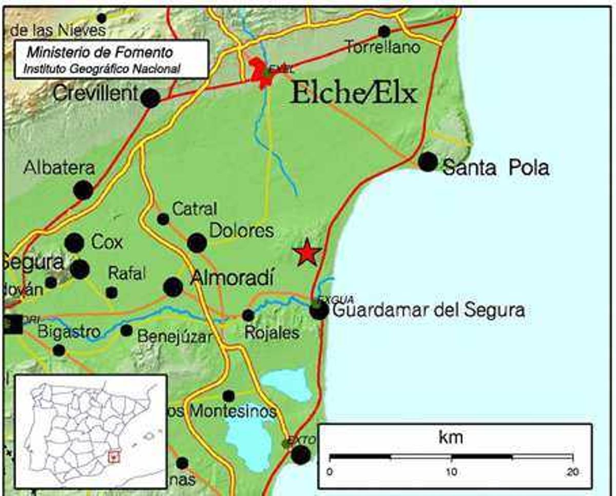 Dos terremotos en la Vega Baja y Baix Vinalopó