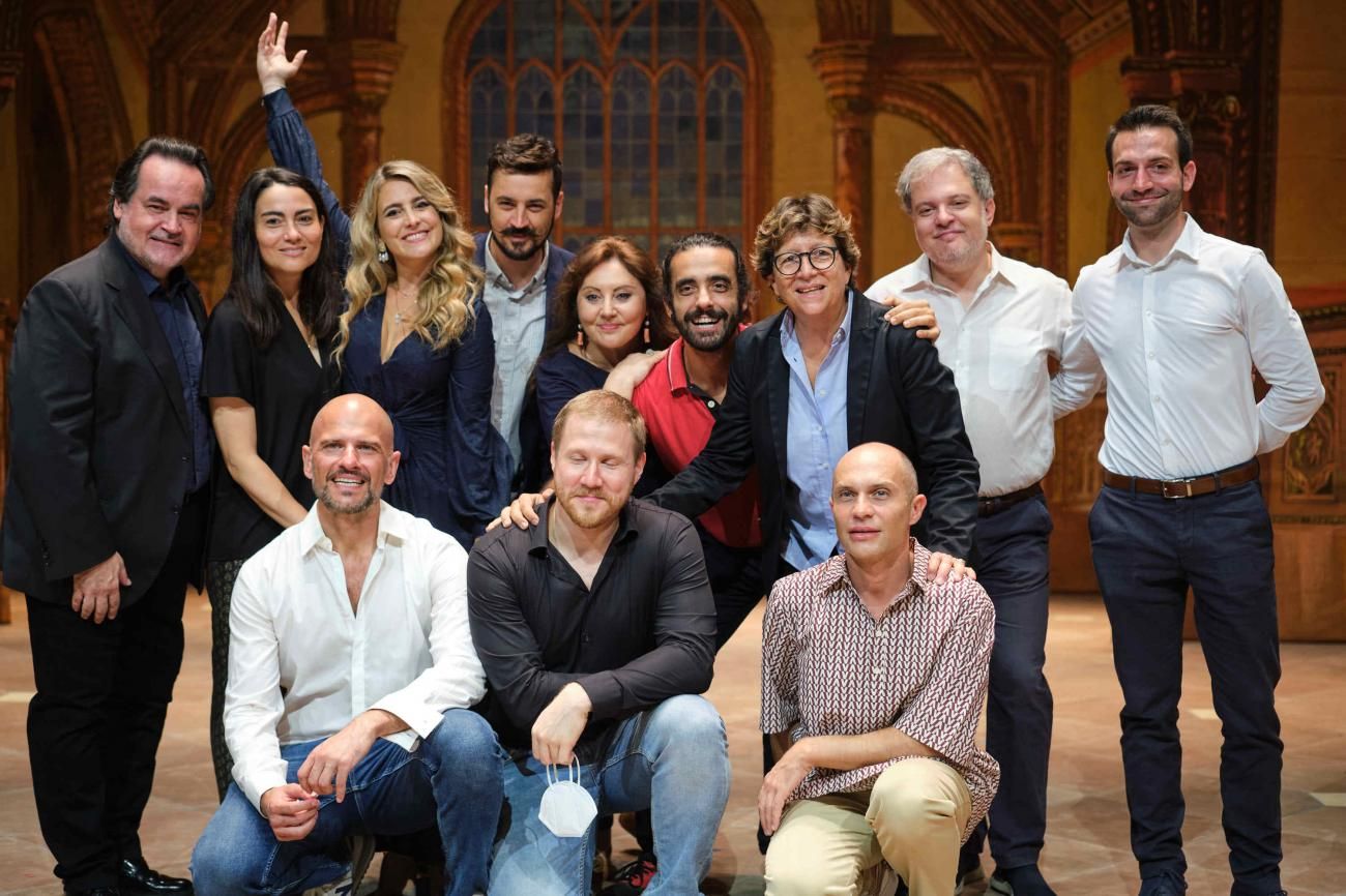 Presentación de la ópera 'Un ballo in maschera' en el Auditorio de Tenerife