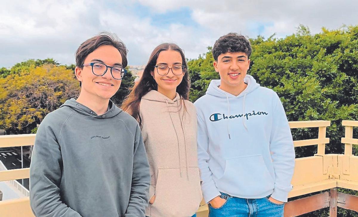 Alumnos representantes en las Olimpiadas de Física