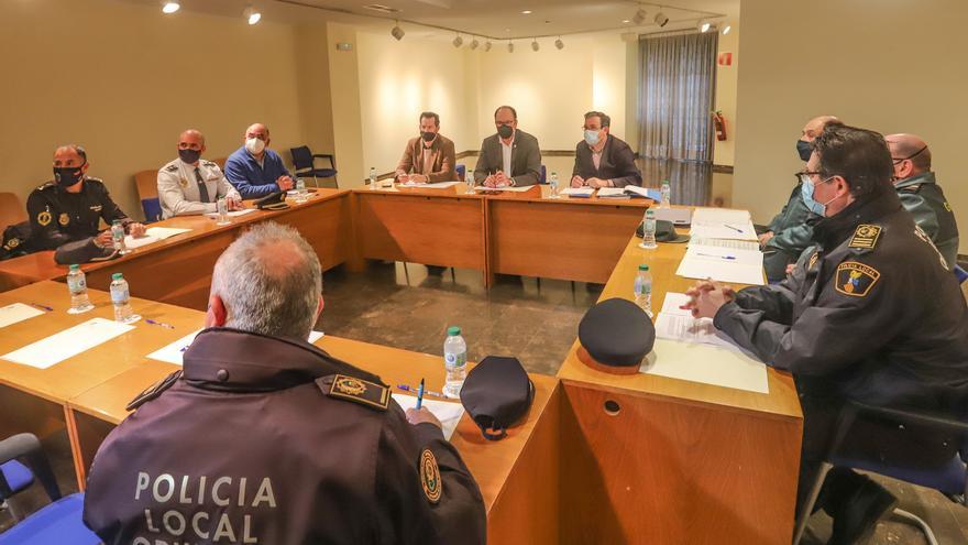 Orihuela se sitúa un punto por debajo de la media nacional en infracciones penales diarias