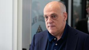 Archivo - El presidente de LaLiga, Javier Tebas, en ISDE.
