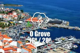 El tiempo en O Grove: previsión meteorológica para hoy, lunes 23 de junio