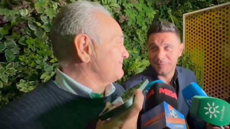Vídeo | Gordillo y Joaquín bromean sobre los nervios durante la final de la Conference League
