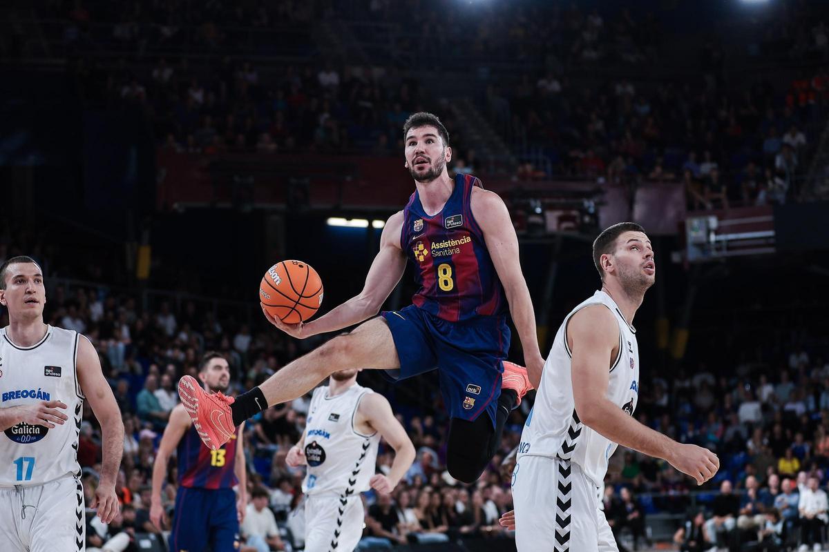 Brizuela regresó al equipo y lo hizo con buenas acciones ante el Río Breogán