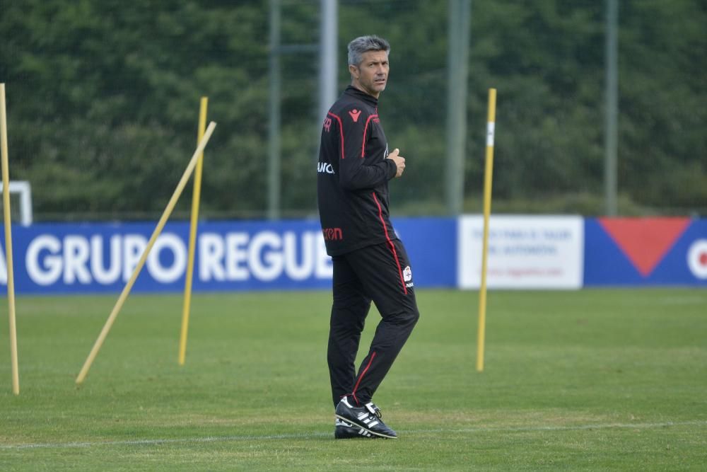 Entrenamiento y lista antes de medirse al Córdoba