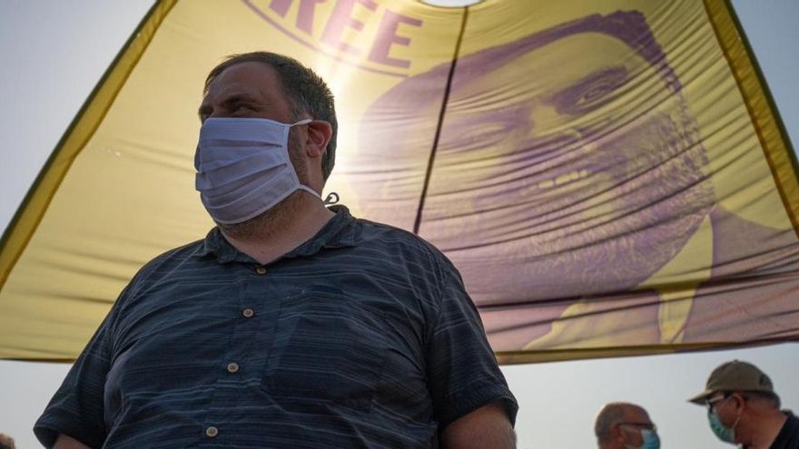 El expresidente de la Generalitat y líder de ERC, Oriol Junqueras.