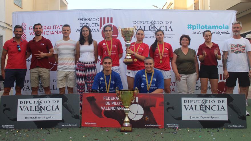 Genovés corona als primers campions de l’Autonòmic de raspall