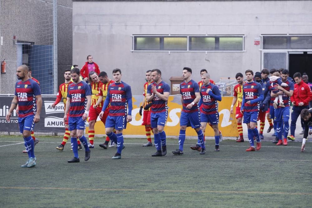 Les imatges del Llagostera - Vilafranca (4-1)