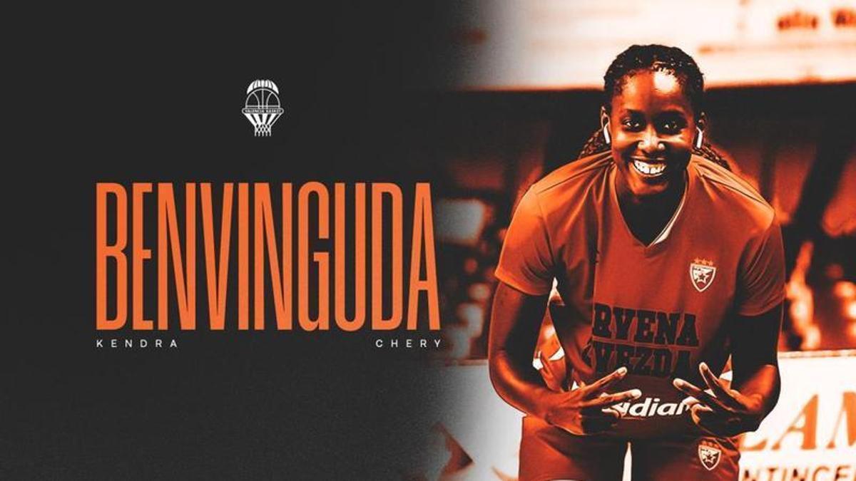 El Valencia Basket incorpora a la jugadora exterior Kendra Chery