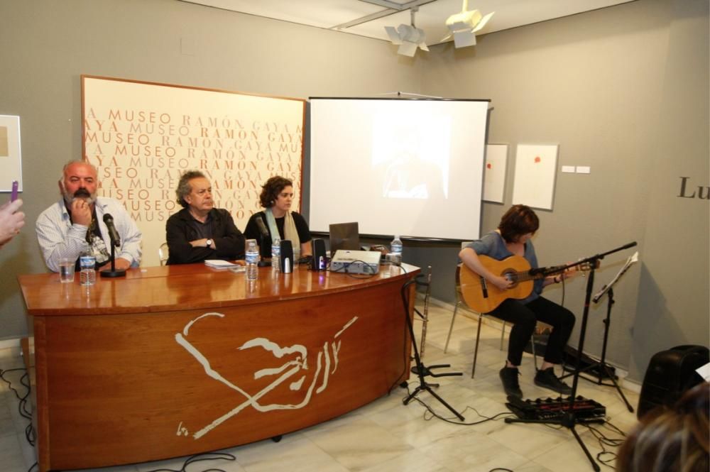 Homenaje a Paco Miranda en el Museo Ramón Gaya