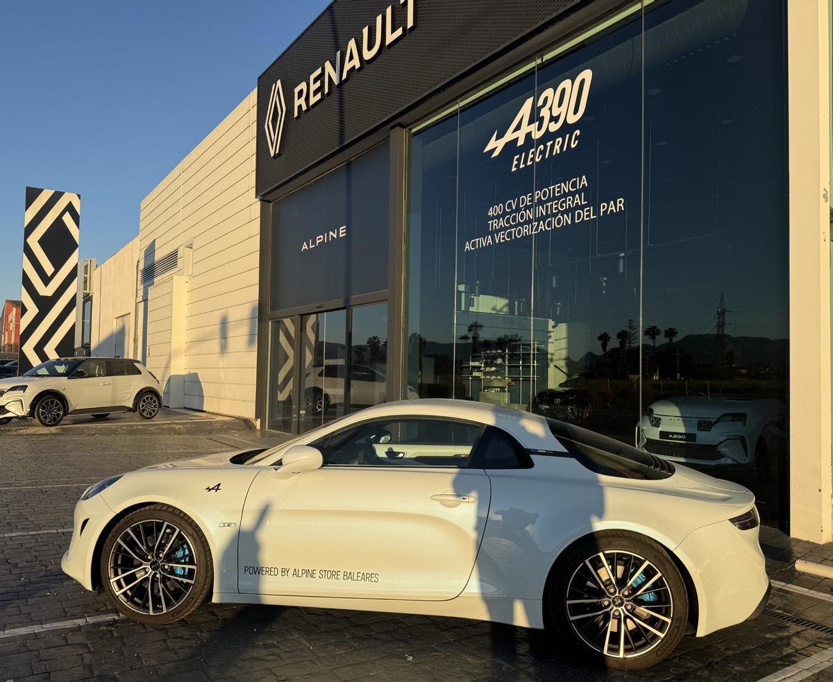 El gran protagonista de la velada fue el Alpine A390.